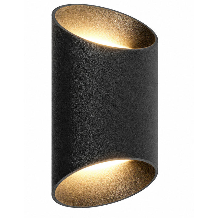 Avenue Outdoor Up/Down 3000K LED Wall Sconce in Black by Avenue Lighting