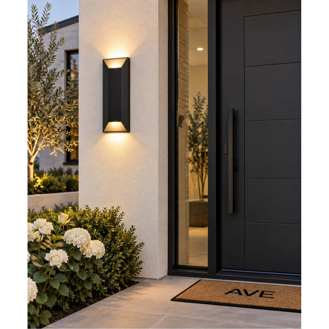 Avenue Outdoor Rectangular 3000K LED Wall Sconce by Avenue Lighting - view 3