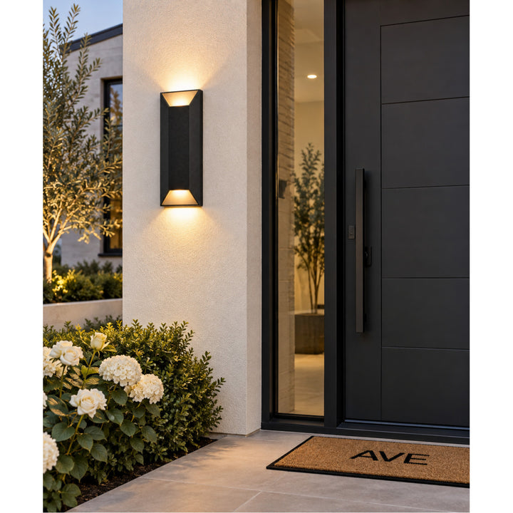Avenue Outdoor Rectangular 3000K LED Wall Sconce by Avenue Lighting - view 3