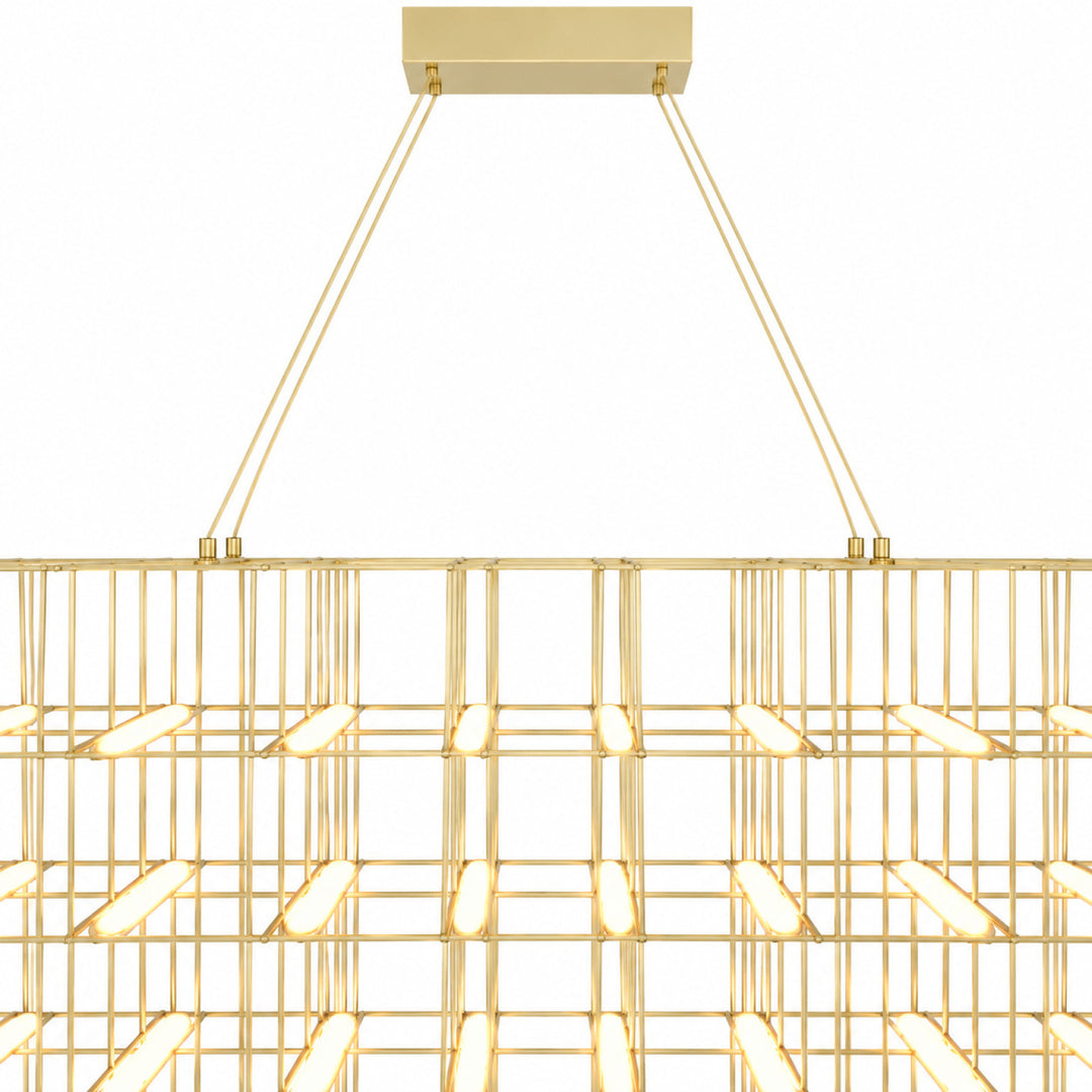 Argyle Linear LED Chandelier by Avenue Lighting - view 10