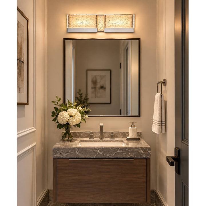 The Original Glacier 2-Panel LED Wall Sconce by Avenue Lighting - view 5