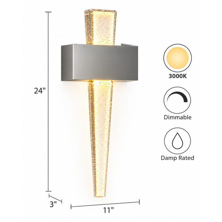 The Original Glacier 24"H LED Wall Sconce