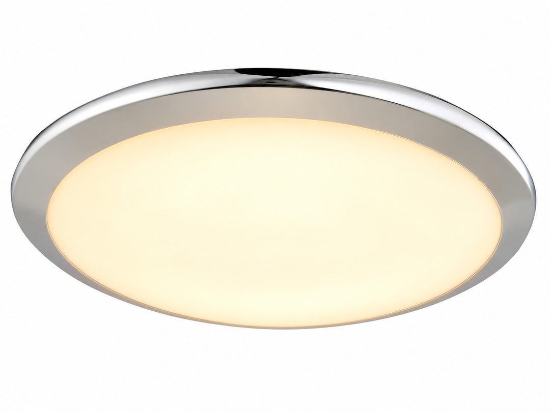 Cermack St. Round LED Flush Mount in Chrome by Avenue Lighting