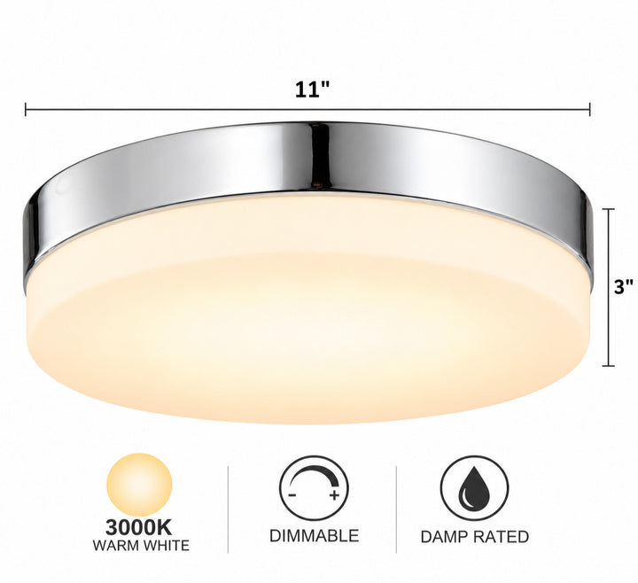 Cermack St. Round LED Flush Mount by Avenue Lighting - view 24