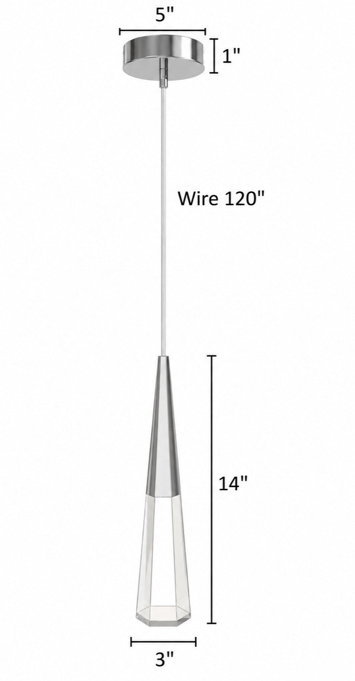 Avalon LED Pendant by Avenue Lighting - view 5
