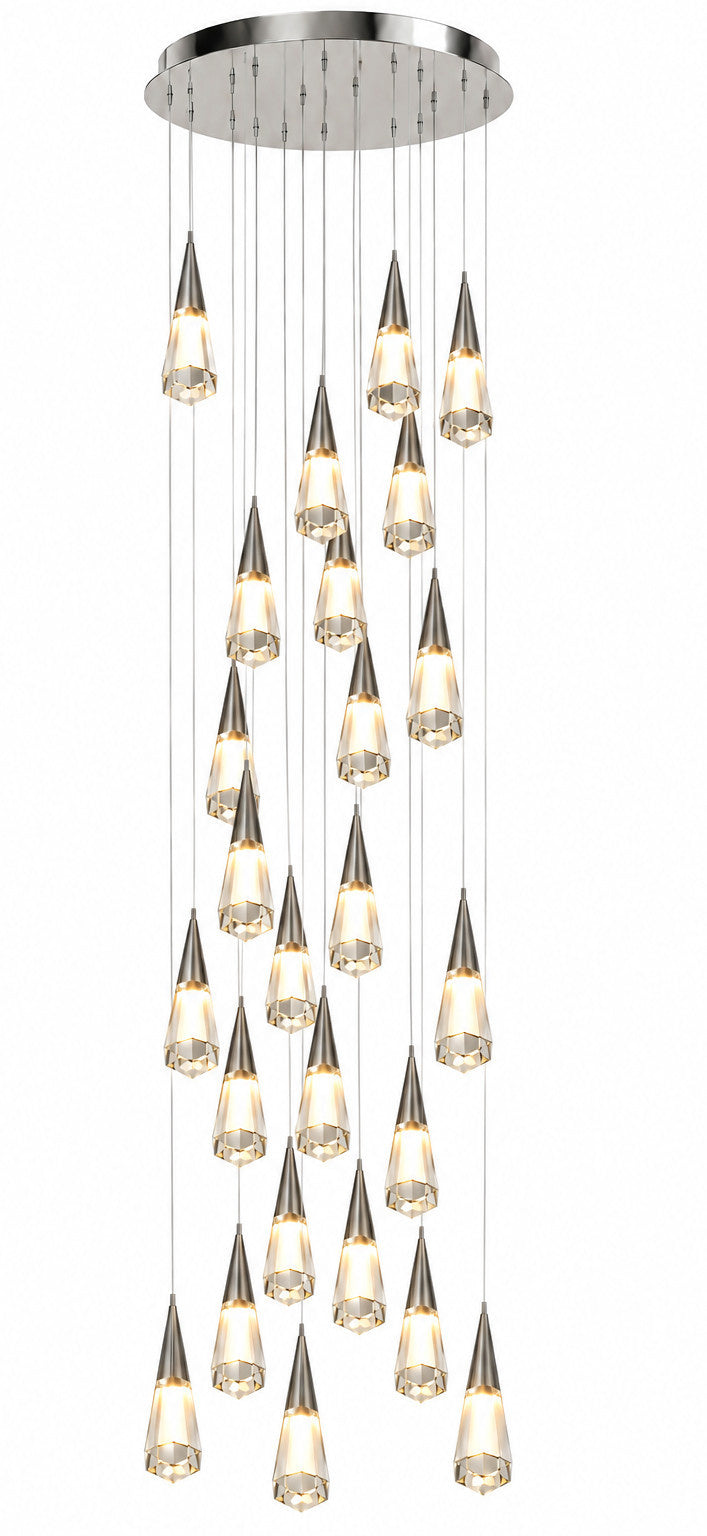 Avalon LED Chandelier, 25-Light 30"W, by Avenue Lighting