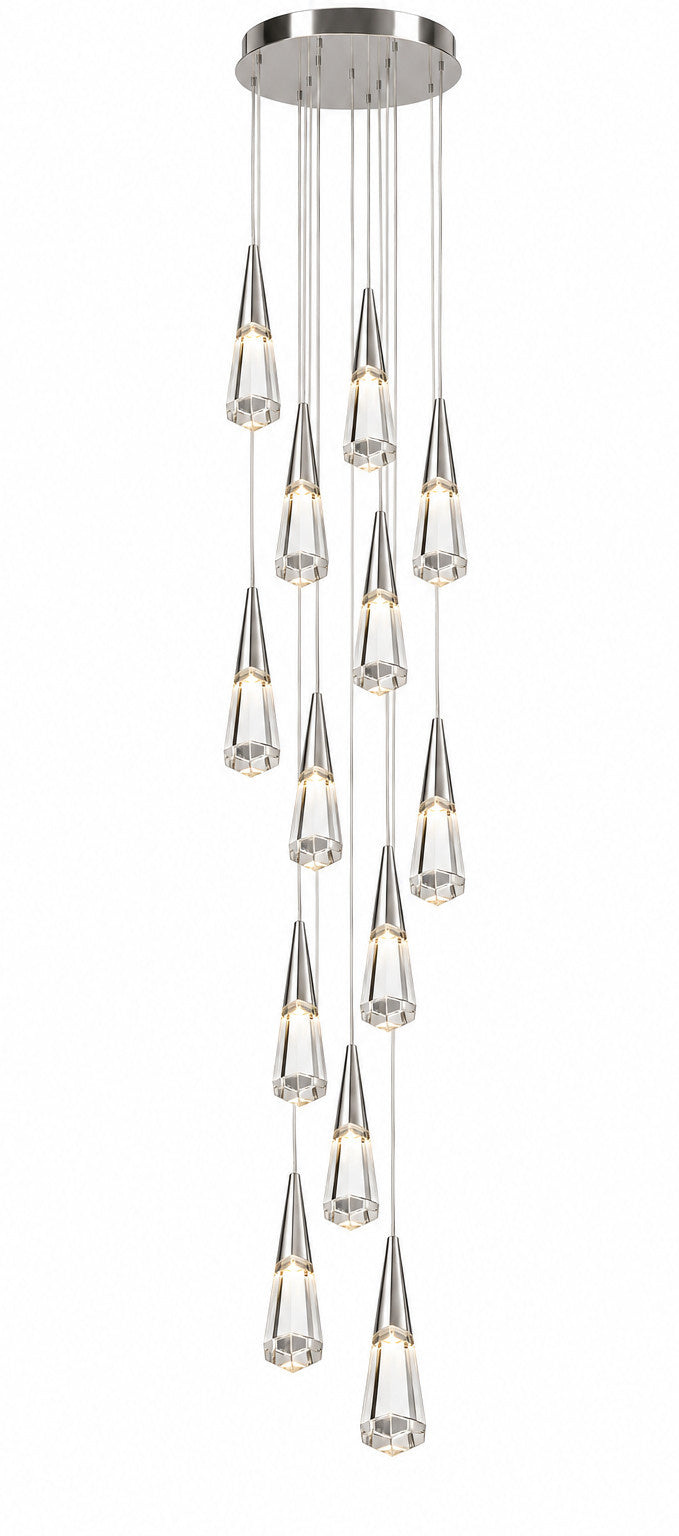 Avalon LED Chandelier by Avenue Lighting - view 2