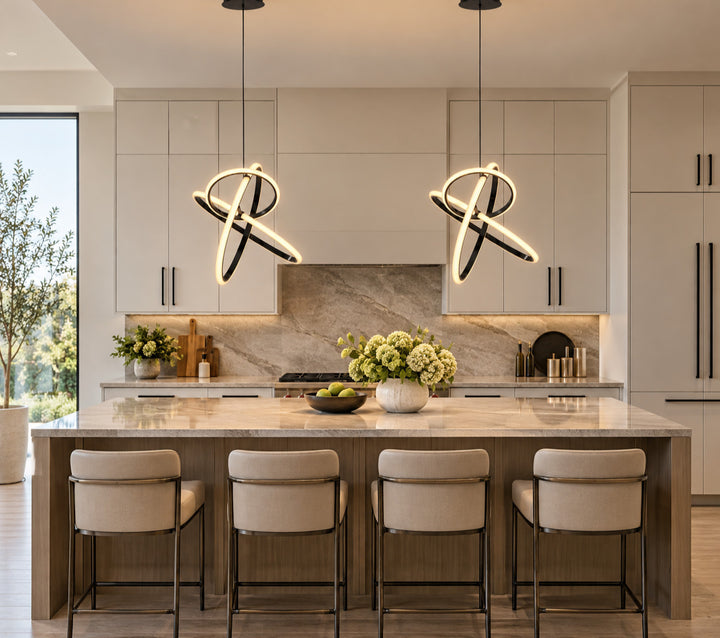Circa 3-Ring LED Pendant by Avenue Lighting - view 18