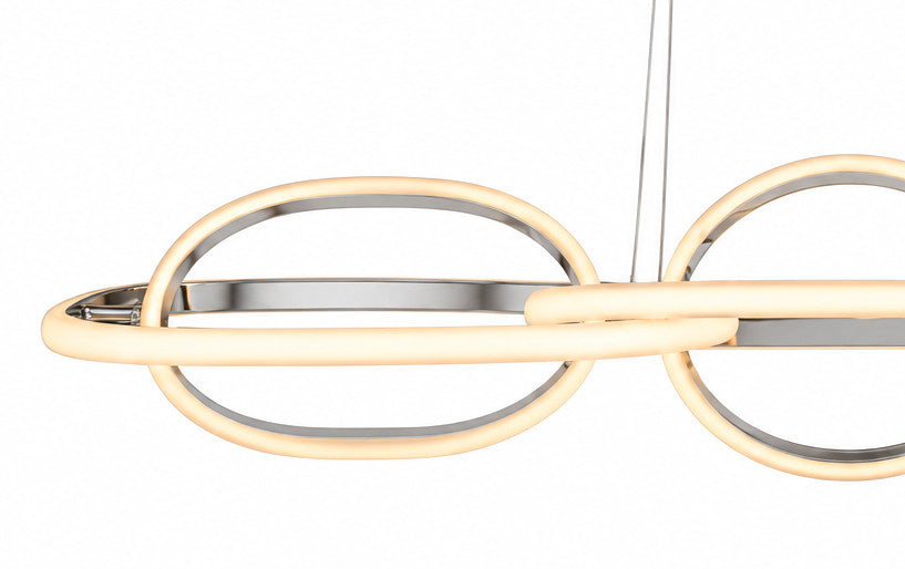 Circa 6-Ring LED Pendant by Avenue Lighting - view 11