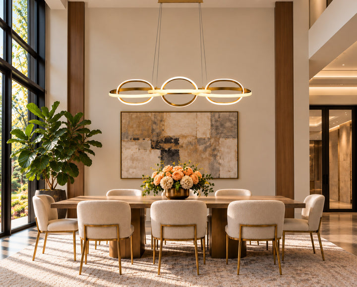 Circa 6-Ring LED Pendant by Avenue Lighting - view 21