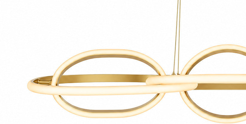 Circa 6-Ring LED Pendant by Avenue Lighting - view 19