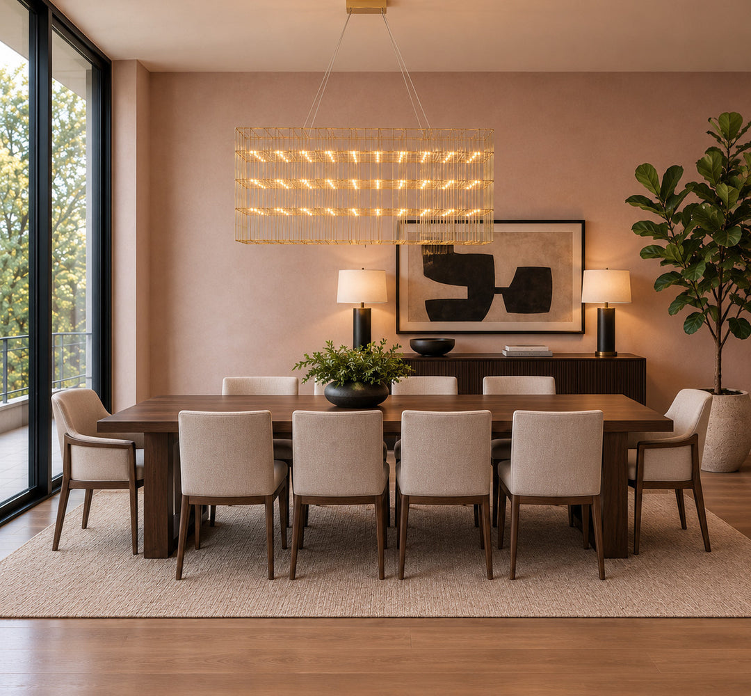 Argyle Linear LED Chandelier by Avenue Lighting - view 12