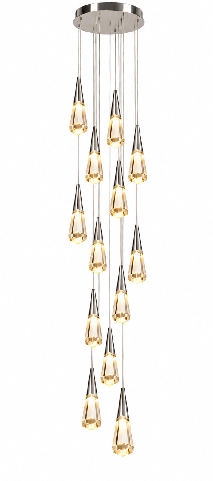 Avalon LED Chandelier, 13-Light 22"W, by Avenue Lighting