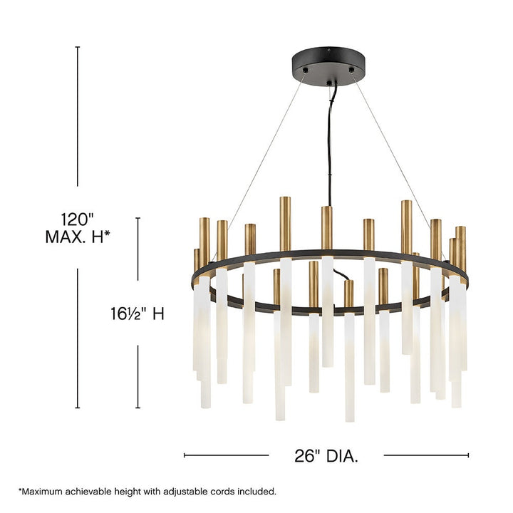 Echo Chandelier by Hinkley - view 5