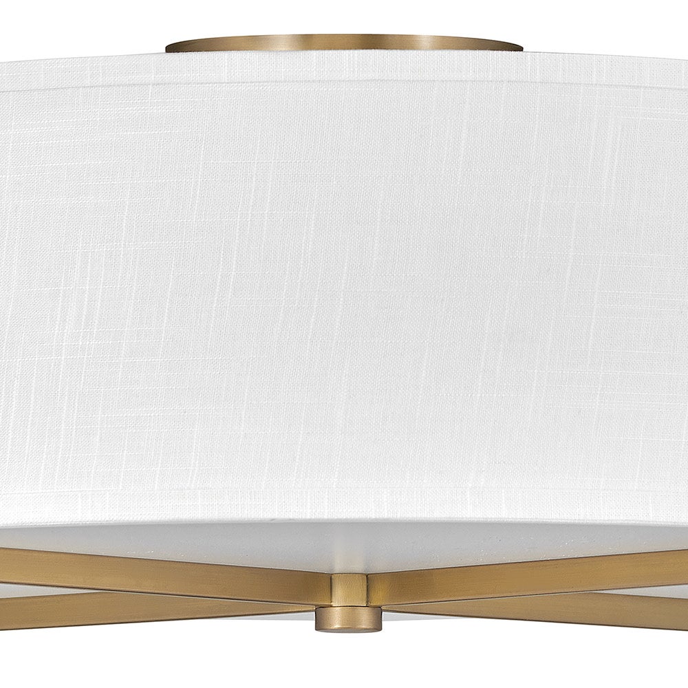 Axis Off White Semi-Flush Mount