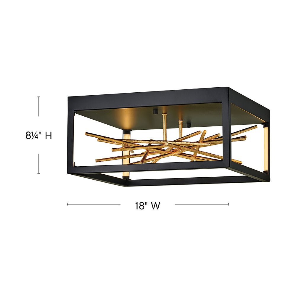 Styx Medium LED Flush Mount