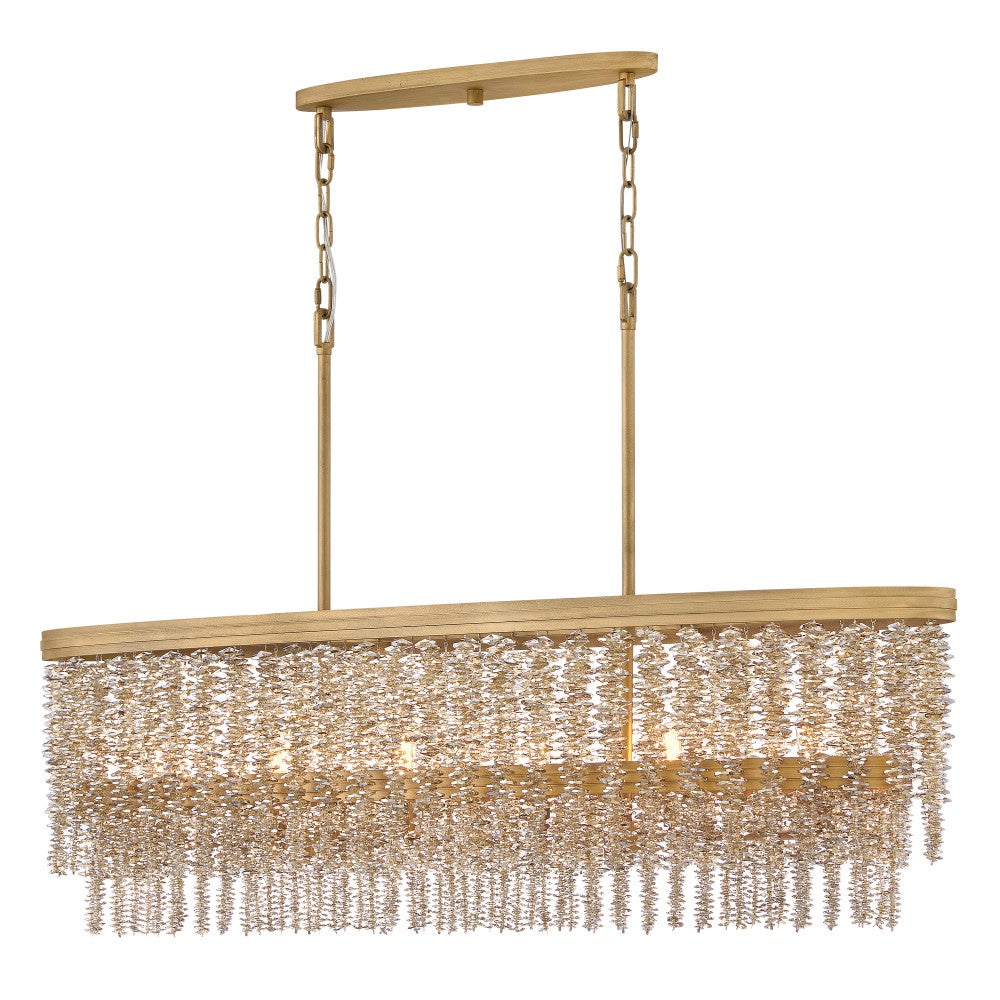 Rubina Medium Six Light Linear