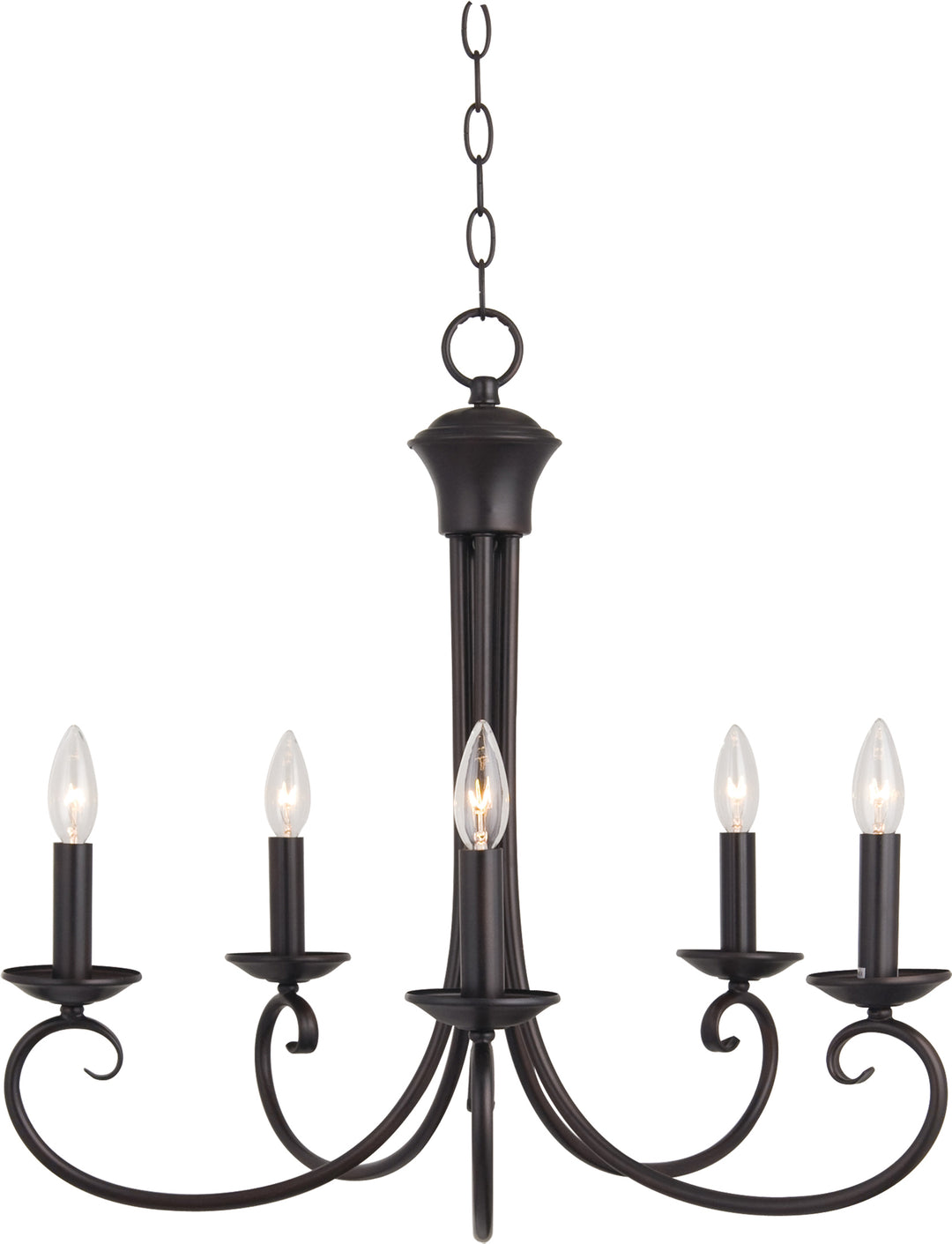 Loft Chandelier Oil Rubbed Bronze