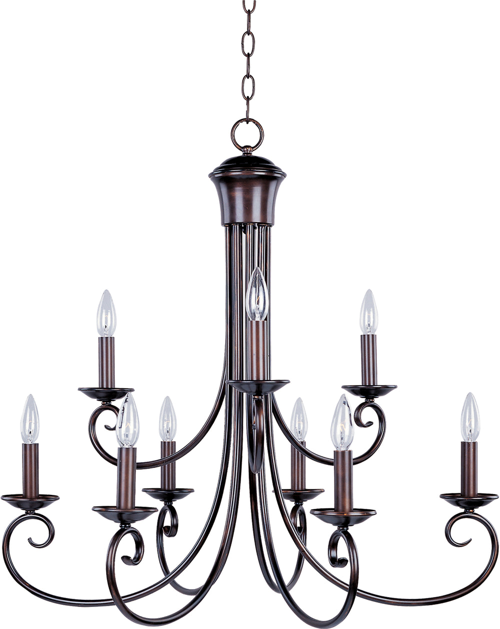 Loft Chandelier Oil Rubbed Bronze