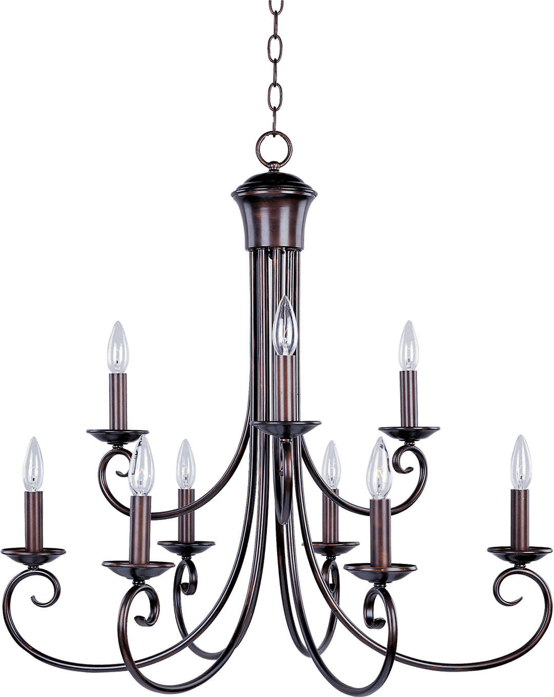 Loft Chandelier Oil Rubbed Bronze