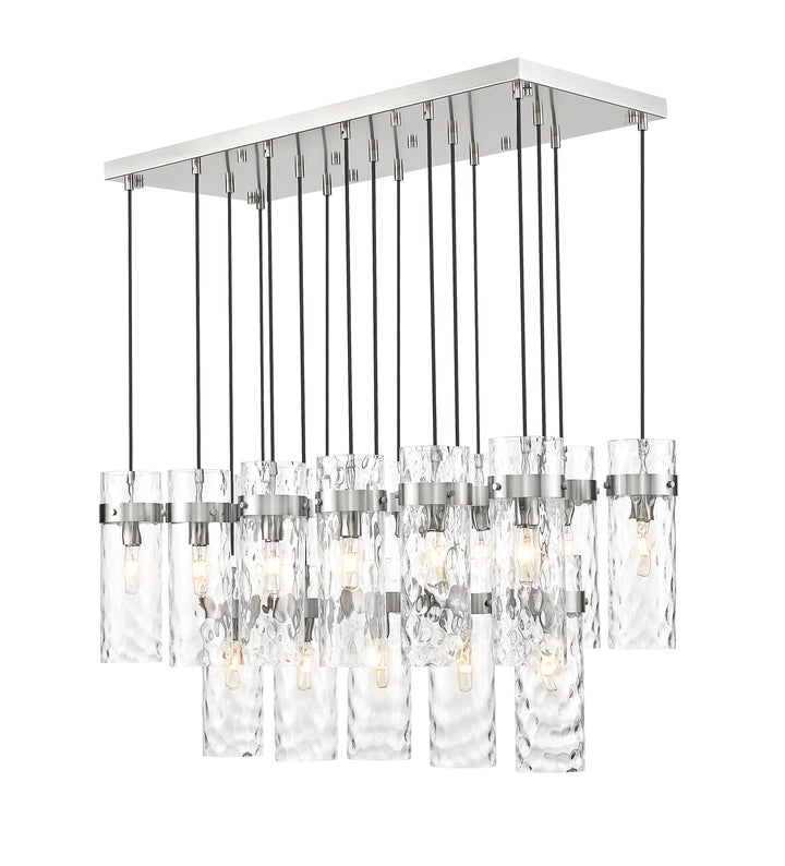 Fontaine - Linear Chandelier in Brushed Nickel by Z-Lite