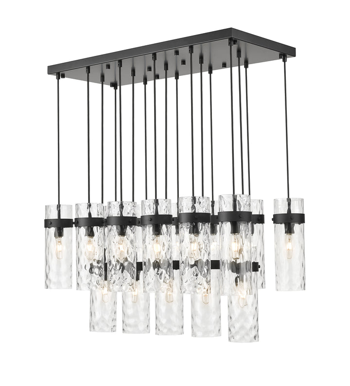 Fontaine - Linear Chandelier in Matte Black by Z-Lite