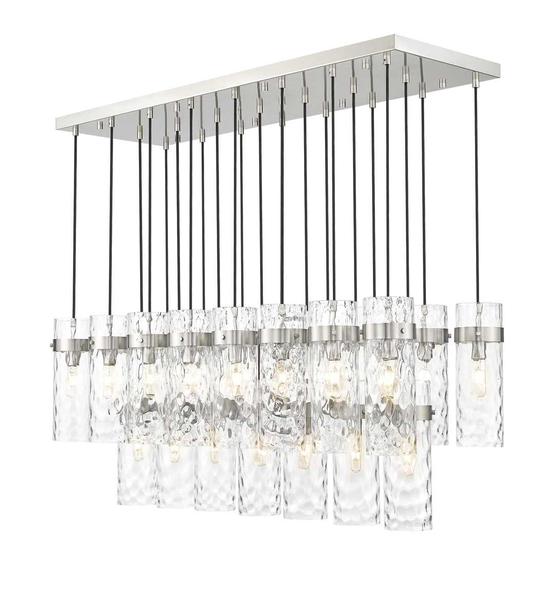 Fontaine - Linear Chandelier in Brushed Nickel by Z-Lite