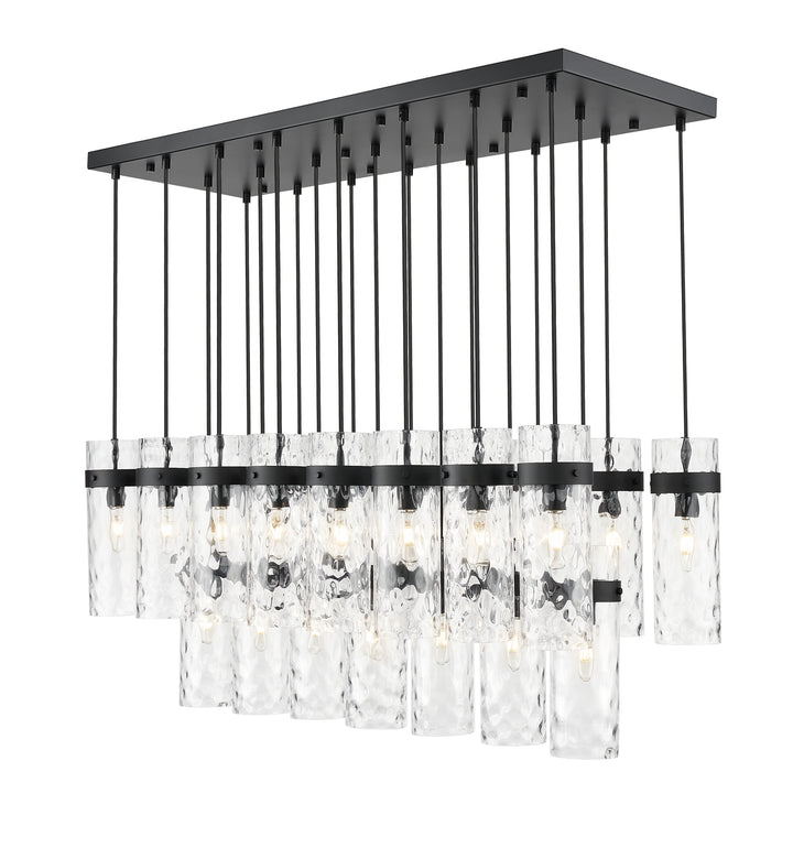 Fontaine - Linear Chandelier in Matte Black by Z-Lite