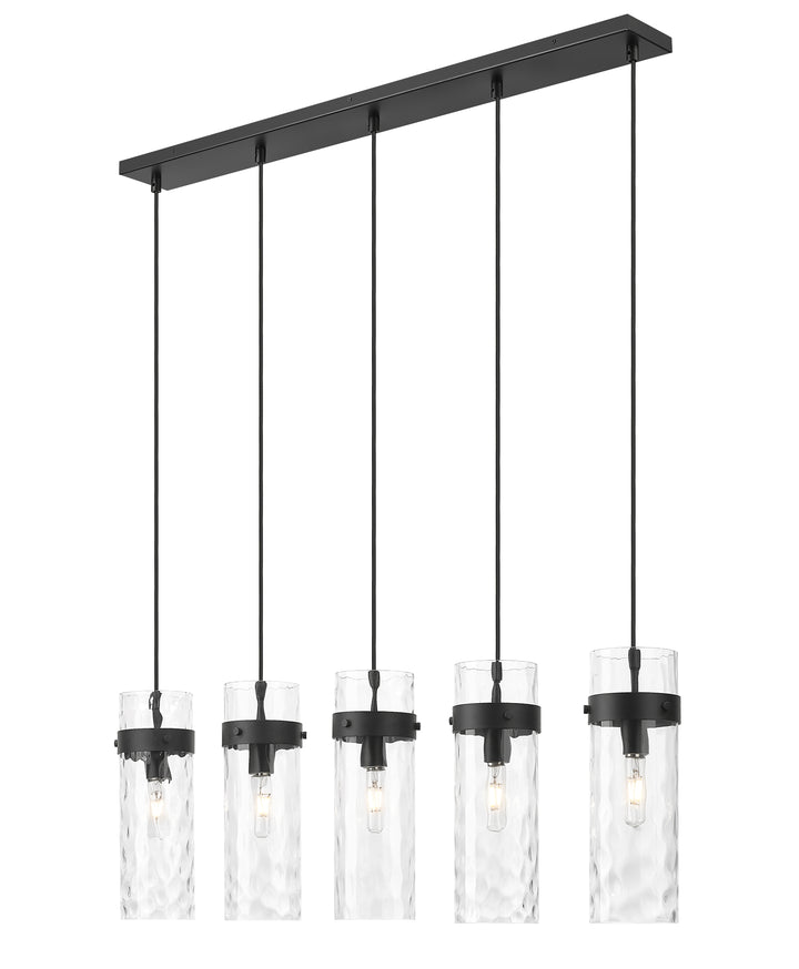 Fontaine - Linear Chandelier in Matte Black by Z-Lite