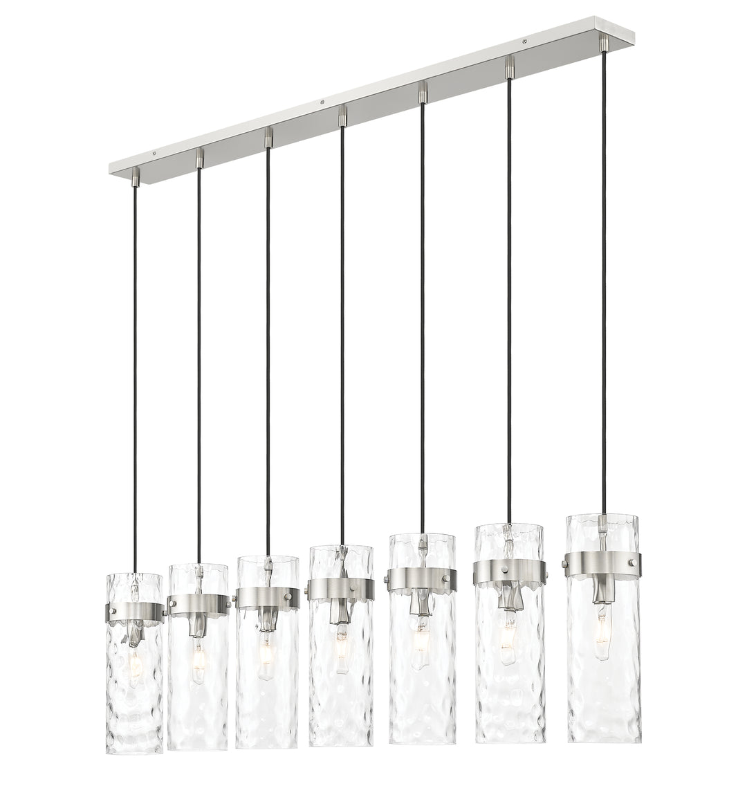 Fontaine - Linear Chandelier in Brushed Nickel by Z-Lite