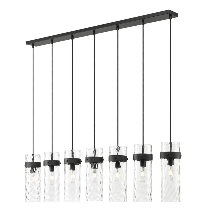 Fontaine - Linear Chandelier in Matte Black by Z-Lite