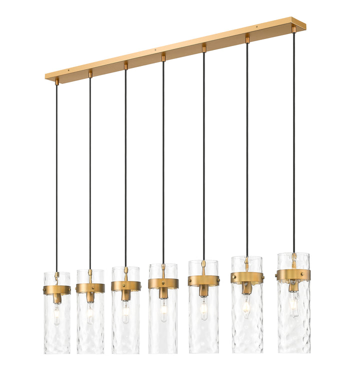 Fontaine - Linear Chandelier in Rubbed Brass by Z-Lite