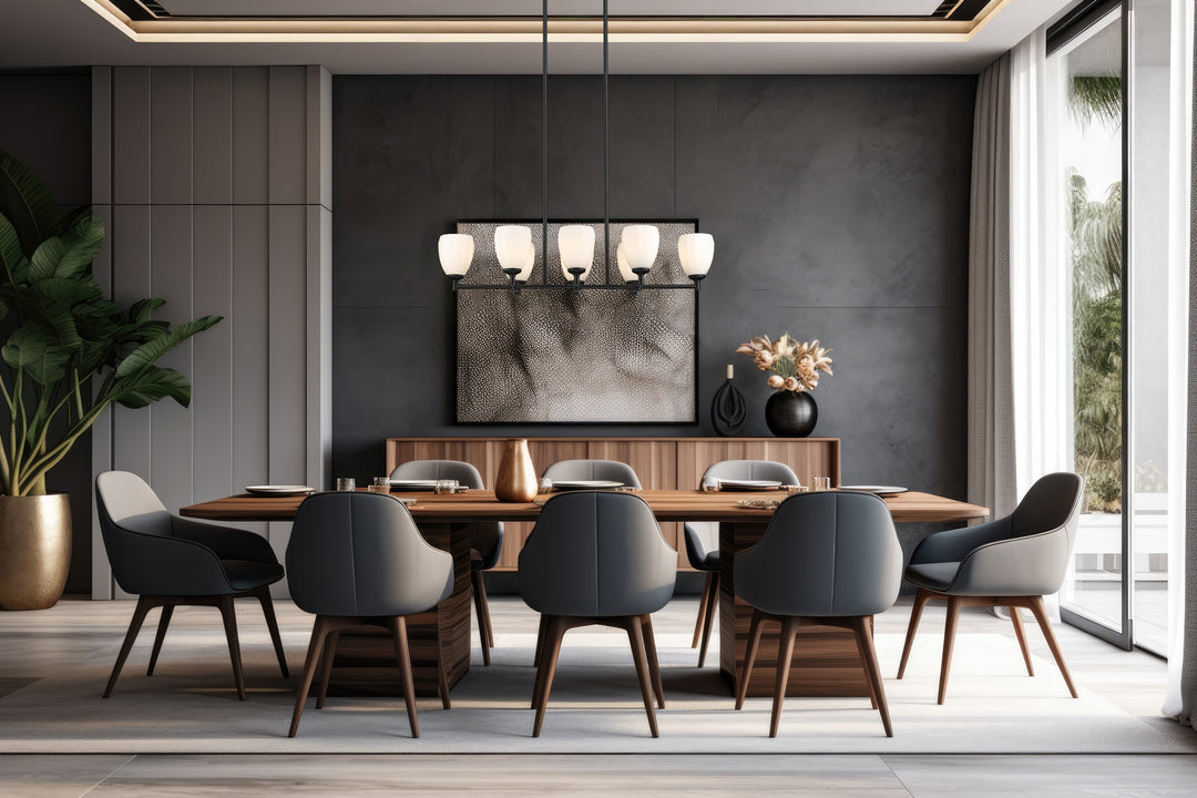 Oren - 8 Light Linear Chandelier