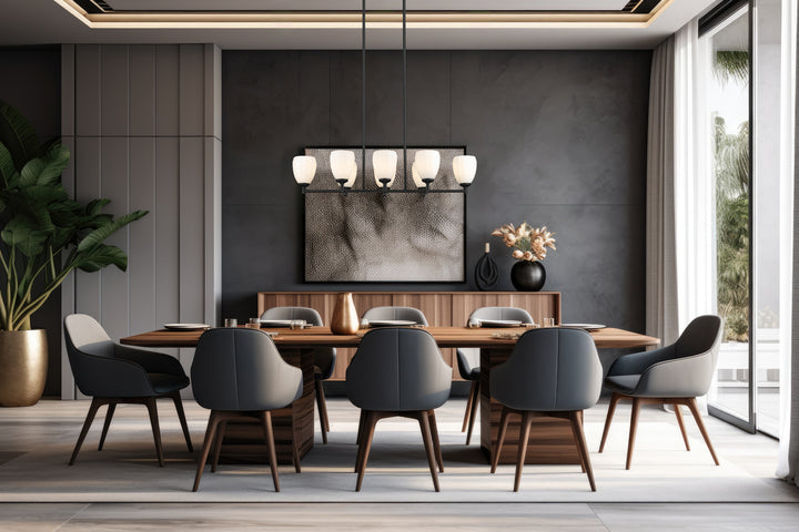 Oren - 8 Light Linear Chandelier