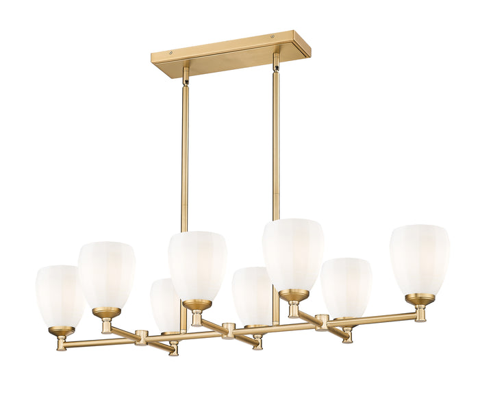 Oren - 8 Light Linear Chandelier