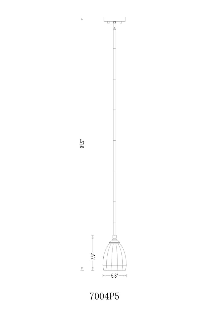 Oren - 1 Light Pendant