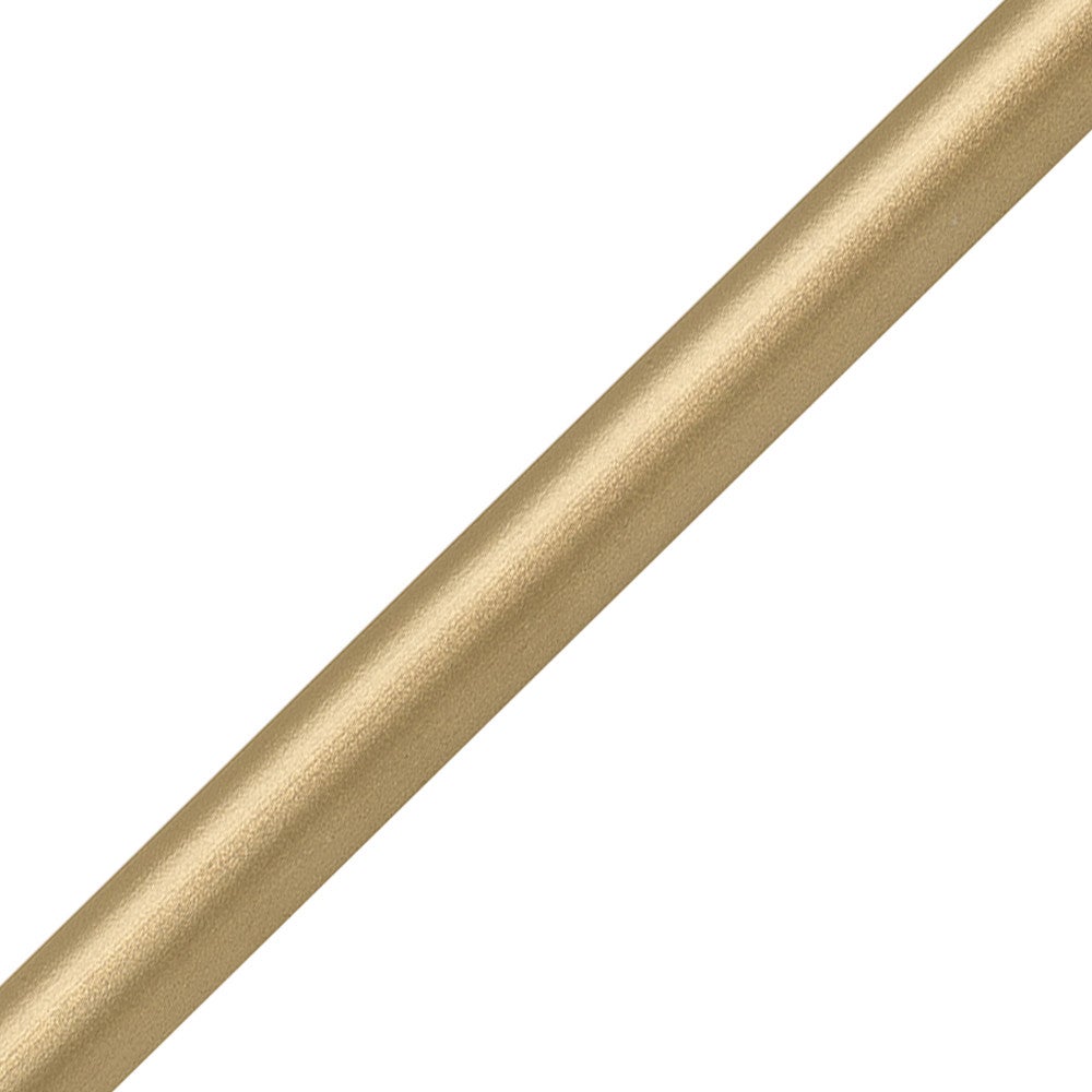 12" Stem, Lacquered Brass