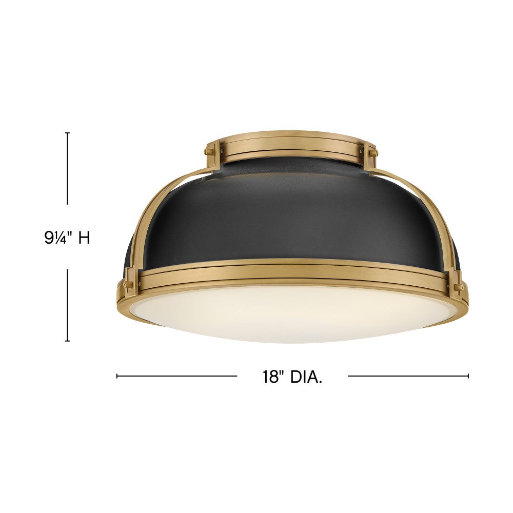 Barton Medium Flush Mount