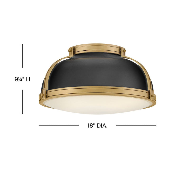 Barton Medium Flush Mount
