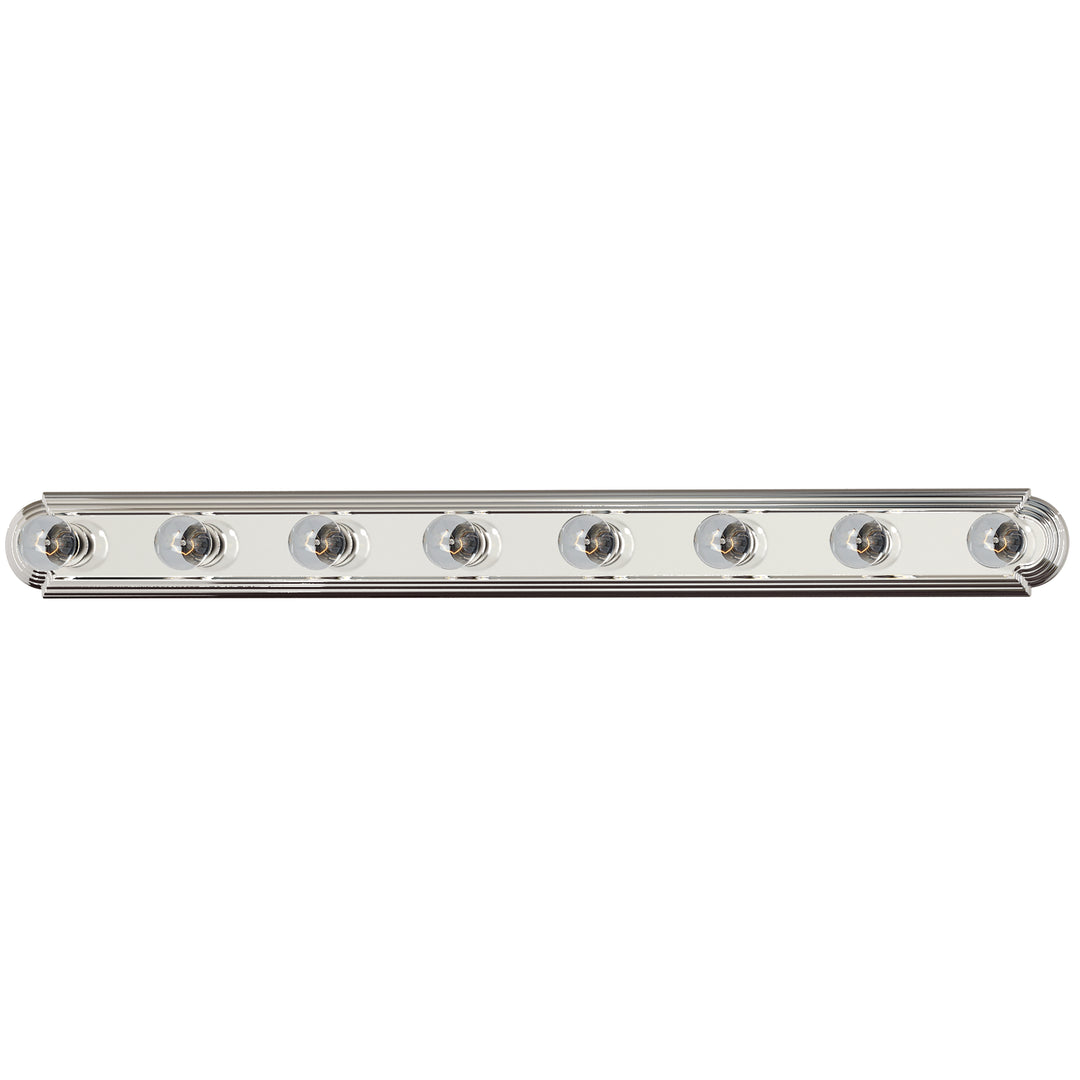 Essentials Racetrack Bath Vanity Light Polished Chrome