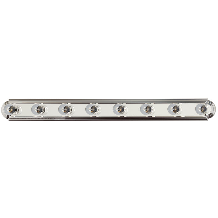 Essentials Racetrack Bath Vanity Light Polished Chrome