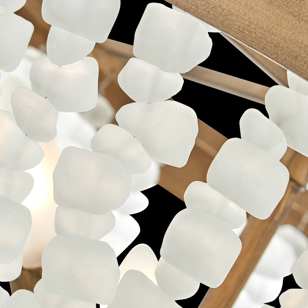 Dune Medium Semi-flush Mount