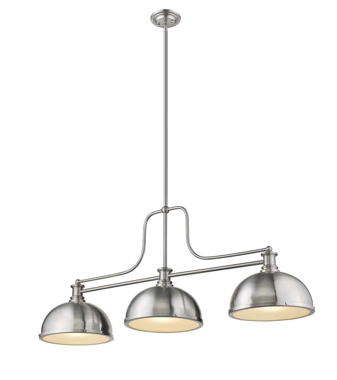 Melange - 3 Light Billiard Light
