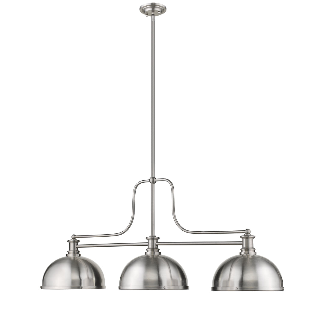 Melange - 3 Light Billiard Light
