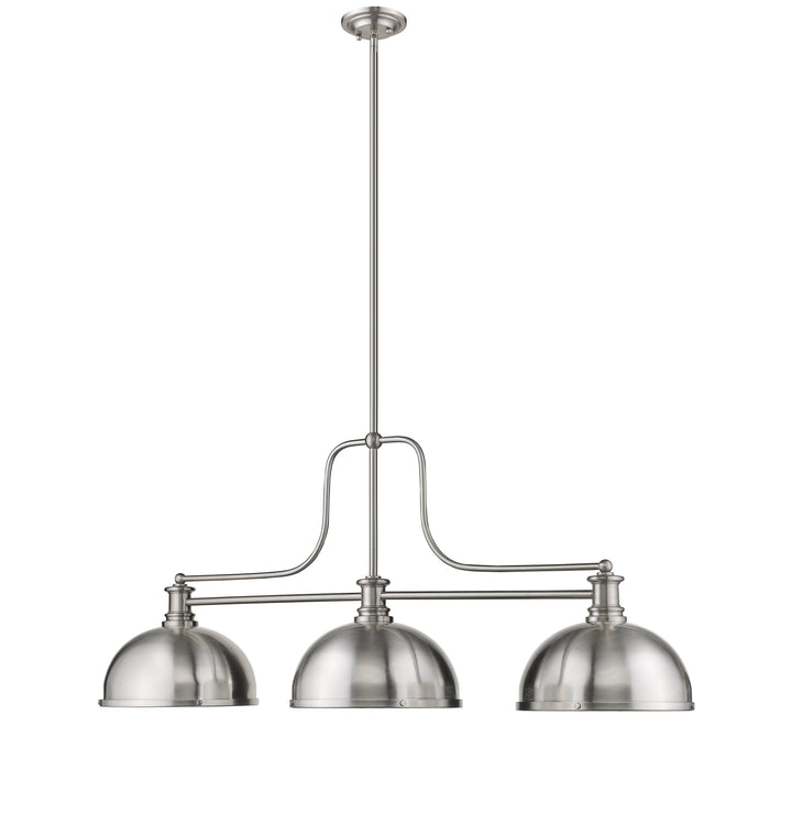 Melange - 3 Light Billiard Light