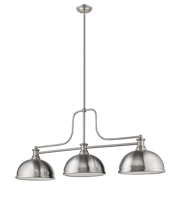 Melange - 3 Light Billiard Light