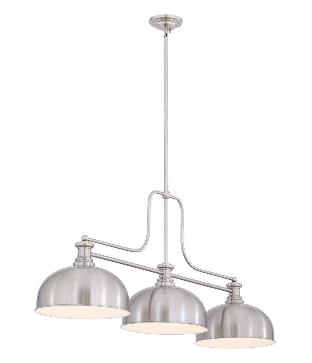 Melange - 3 Light Billiard Light (725-3BN-D13BN)