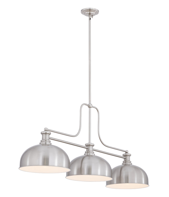 Melange - 3 Light Billiard Light (725-3BN-D13BN)