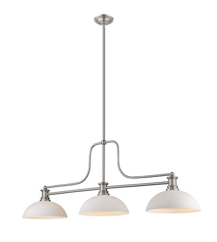 Melange - 3 Light Billiard Light (725-3BN-DMO14)