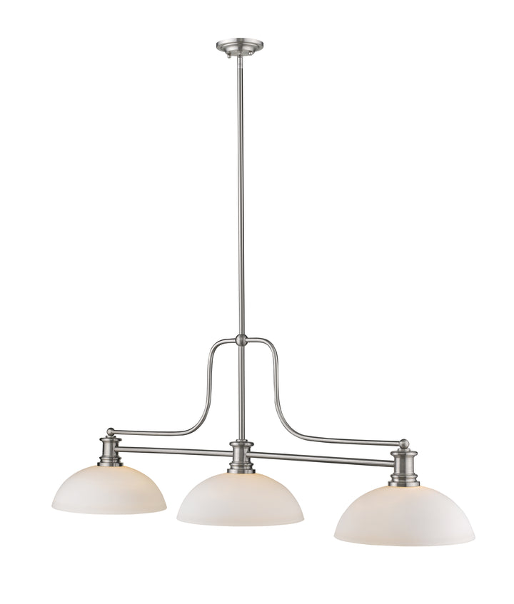 Melange - 3 Light Billiard Light (725-3BN-DMO14)